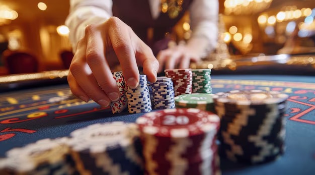 kena toto Speed Blackjack table interface showing timer and betting options